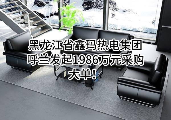 黑龙江省鑫玛热电集团呼兰有限公司最新发起1986万元采购大单！
