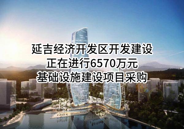 延吉经济开发区开发建设有限公司正在进行6570万元基础设施建设项目采购