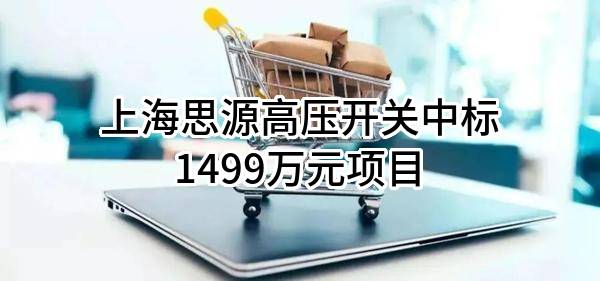 上海思源高压开关有限公司中标1499万元项目