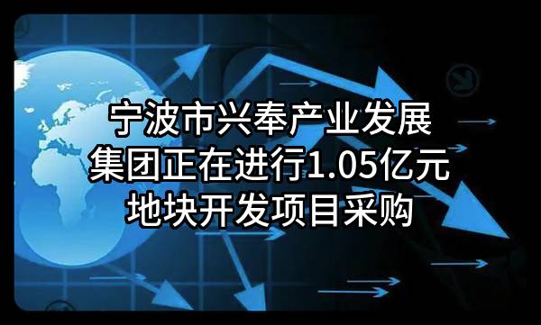 宁波市兴奉产业发展集团有限公司正在进行1.05亿元地块开发项目采购