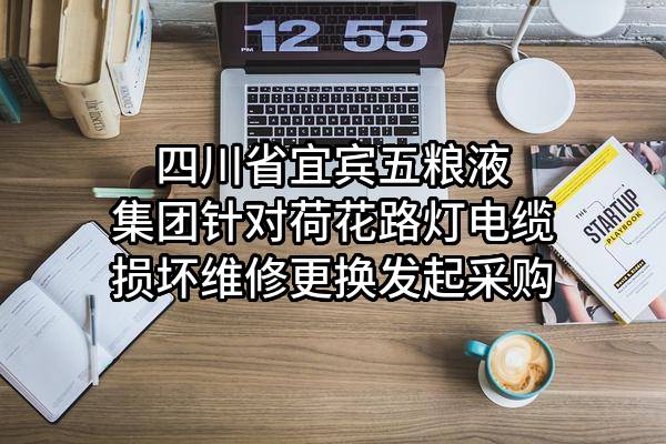 四川省宜宾五粮液集团有限公司针对荷花路灯电缆损坏维修更换发起采购