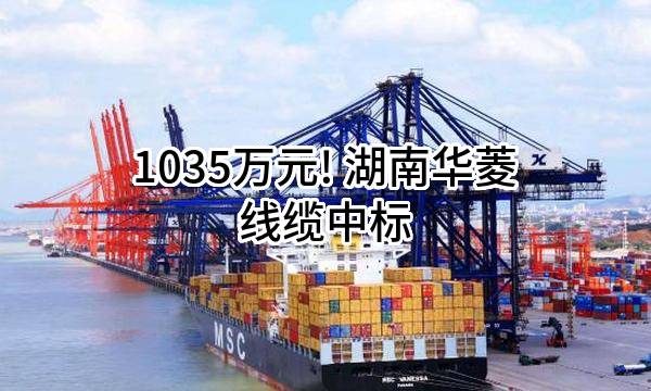 1035万元! 湖南华菱线缆股份有限公司中标
