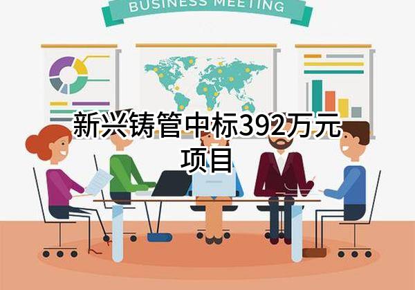 新兴铸管股份有限公司中标392万元项目
