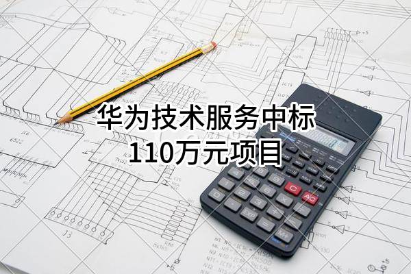 华为技术服务有限公司中标110万元项目