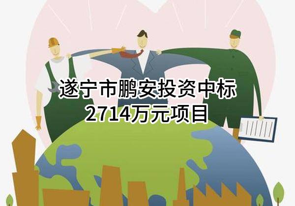 遂宁市鹏安投资有限公司中标2714万元项目
