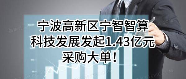 宁波高新区宁智智算科技发展有限公司最新发起1.43亿元采购大单！