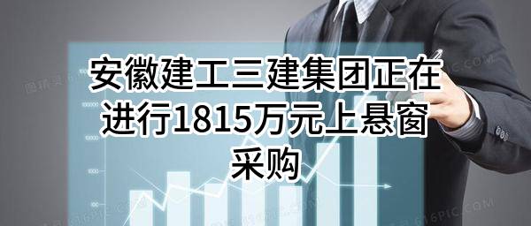 安徽建工三建集团有限公司正在进行1815万元上悬窗采购