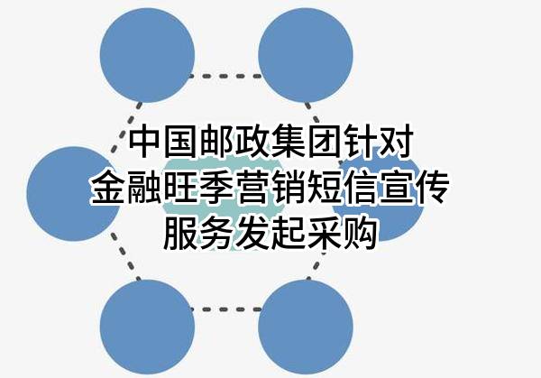 中国邮政集团有限公司针对金融旺季营销短信宣传服务发起采购