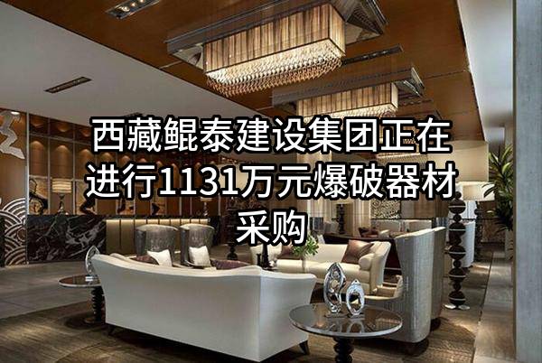西藏鲲泰建设集团有限公司正在进行1131万元爆破器材采购