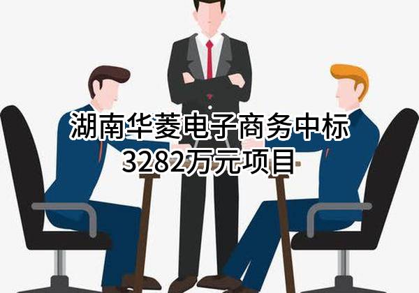湖南华菱电子商务有限公司中标3282万元项目