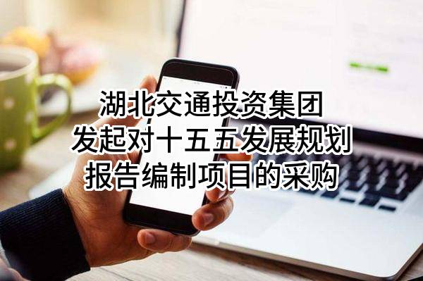 湖北交通投资集团有限公司发起对十五五发展规划报告编制项目的采购