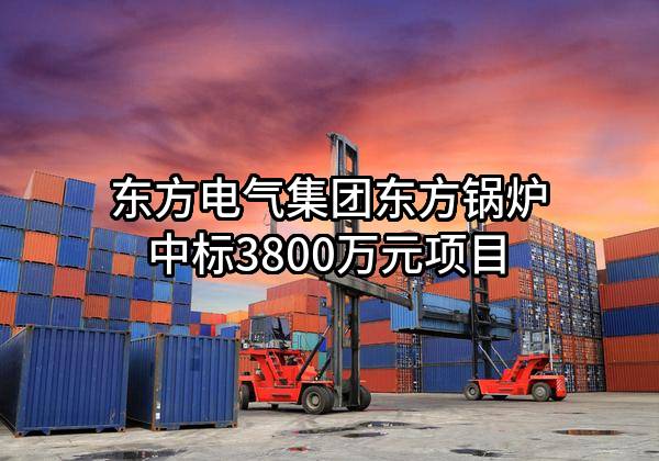 东方电气集团东方锅炉股份有限公司中标3800万元项目