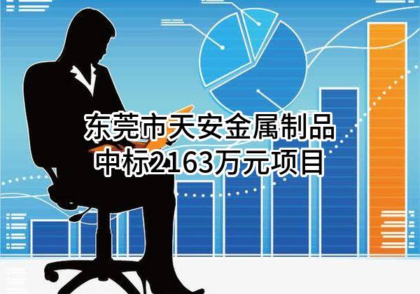 东莞市天安金属制品有限公司中标2163万元项目