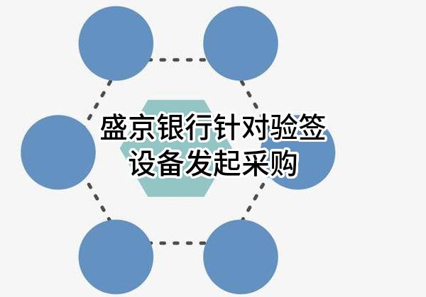 盛京银行股份有限公司针对验签设备发起采购