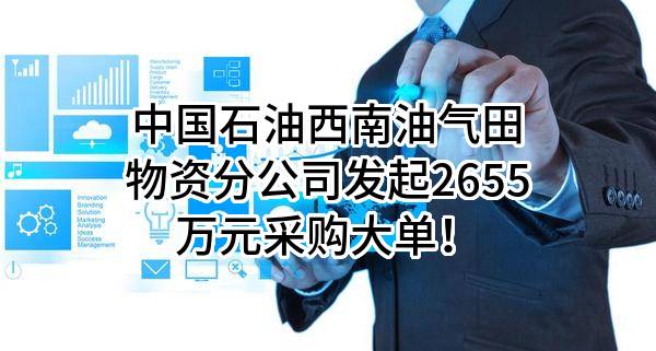 中国石油西南油气田物资分公司最新发起2655万元采购大单！
