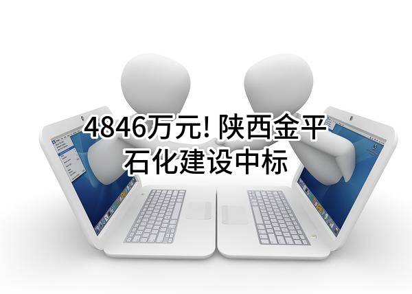 4846万元! 陕西金平石化建设有限公司中标