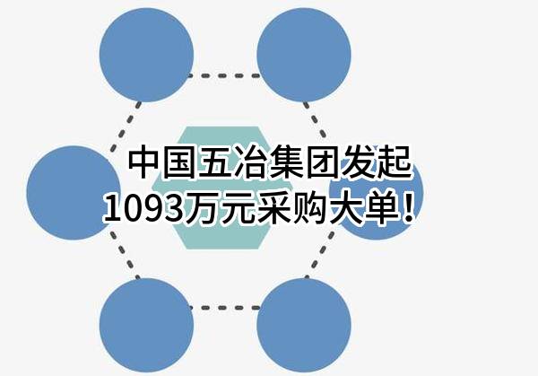 中国五冶集团有限公司最新发起1093万元采购大单！