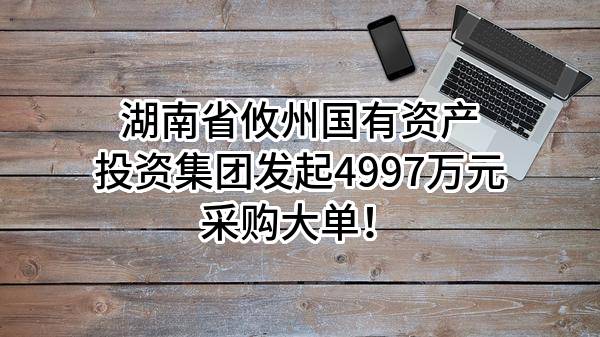 湖南省攸州国有资产投资集团有限公司最新发起4997万元采购大单！