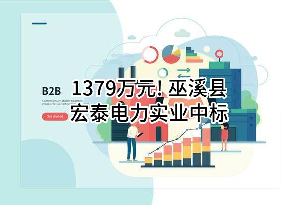 1379万元! 巫溪县宏泰电力实业有限责任公司中标