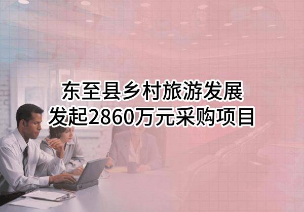 东至县乡村旅游发展有限公司最新发起2860万元采购项目