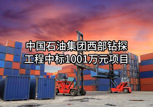 中国石油集团西部钻探工程有限公司中标1001万元项目