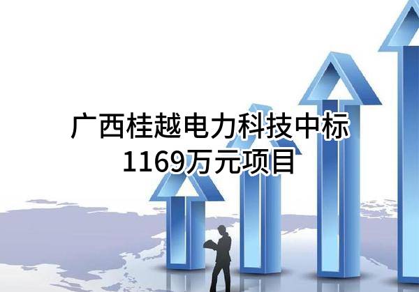 广西桂越电力科技有限公司中标1169万元项目