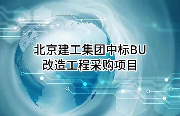 北京建工集团有限责任公司中标BU改造工程采购项目