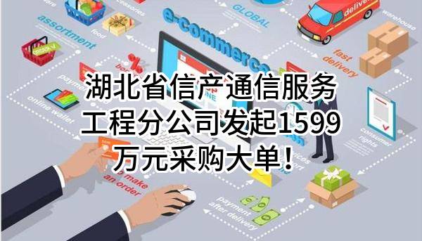 湖北省信产通信服务有限公司工程分公司最新发起1599万元采购大单！