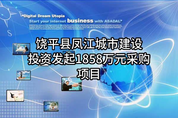 饶平县凤江城市建设投资有限公司最新发起1858万元采购项目
