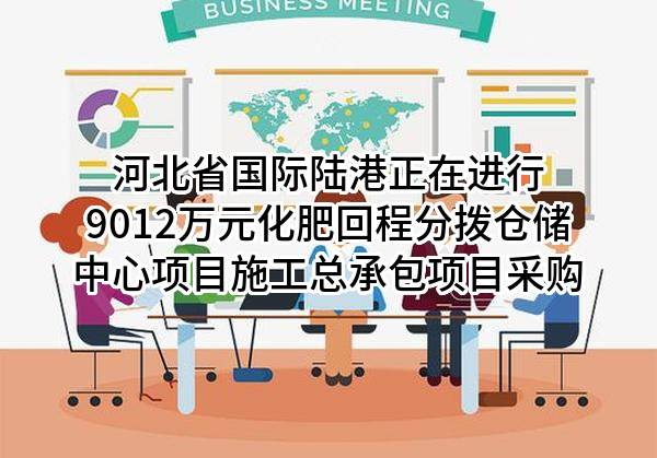 河北省国际陆港有限公司正在进行9012万元化肥回程分拨仓储中心项目施工总承包项目采购