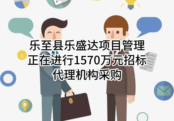 乐至县乐盛达项目管理有限公司正在进行1570万元招标代理机构采购