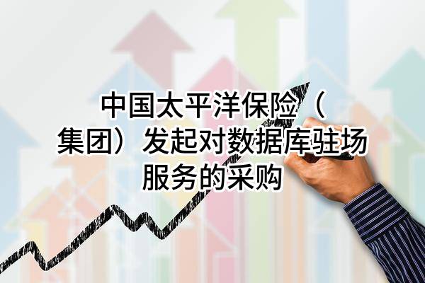 中国太平洋保险（集团）股份有限公司发起对数据库驻场服务的采购