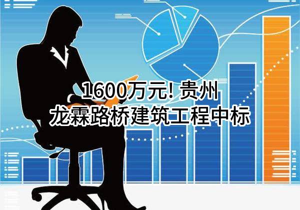 1600万元! 贵州龙霖路桥建筑工程有限公司中标