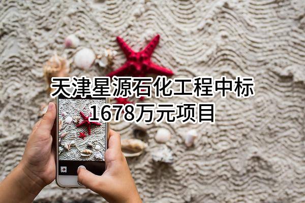 天津星源石化工程有限公司中标1678万元项目
