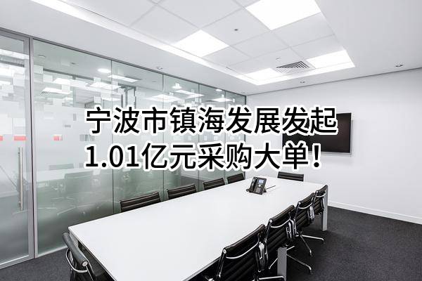 宁波市镇海发展有限公司最新发起1.01亿元采购大单！