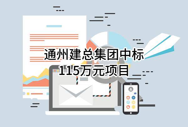 通州建总集团有限公司中标115万元项目