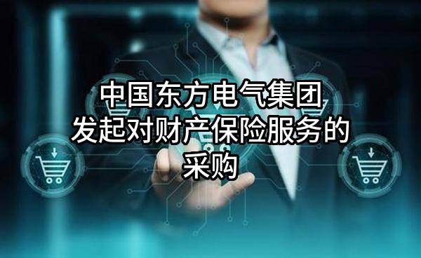 中国东方电气集团有限公司发起对财产保险服务的采购