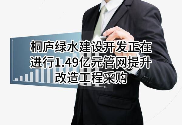 桐庐绿水建设开发有限公司正在进行1.49亿元管网提升改造工程采购