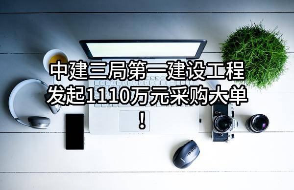 中建三局第一建设工程有限责任公司最新发起1110万元采购大单！
