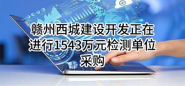 赣州西城建设开发有限公司正在进行1543万元检测单位采购