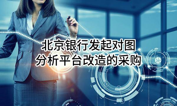 北京银行股份有限公司发起对图分析平台改造的采购
