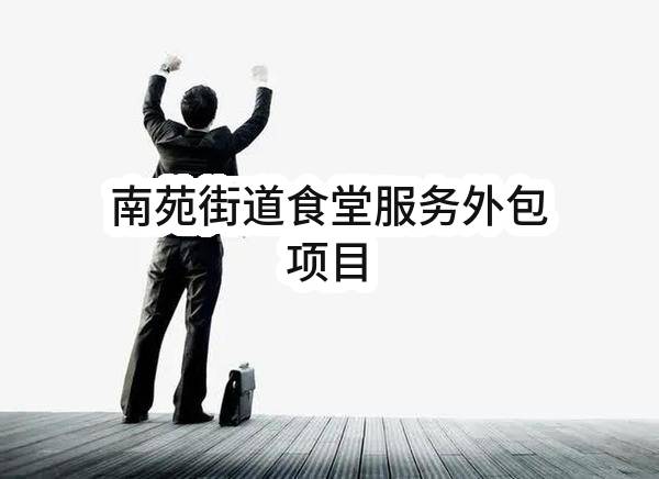 南苑街道食堂服务外包项目(杭州市临平区人民政府南苑街道办事处)_杭州政府采购网