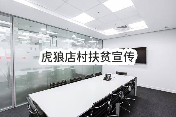 虎狼店村扶贫宣传_郑州政府采购网
