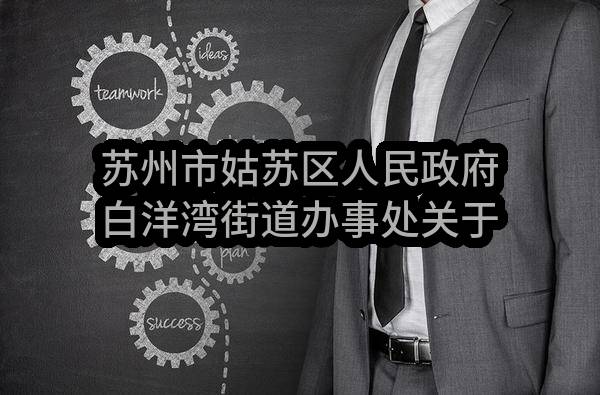 苏州市姑苏区人民政府白洋湾街道办事处关于白洋湾街道公益宣传品类项目磋商采购公告(SZZN2023-GS-C-001)(SZZN2023-GS-C-001)-采购意向公开_苏州政府采购网