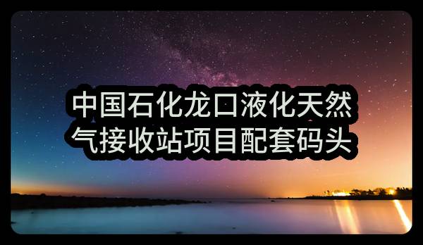 中国石化龙口液化天然气接收站项目配套码头工程设计采购施工EPC总承包项目