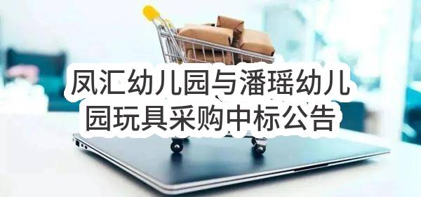 南京市雨花台区教育局凤汇幼儿园与潘瑶幼儿园玩具采购中标公告