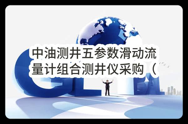 中油测井五参数滑动流量计组合测井仪采购（WZ-202307-00084）