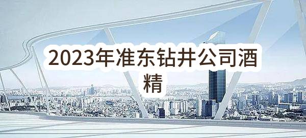 物资集采部2023年准东钻井公司酒精