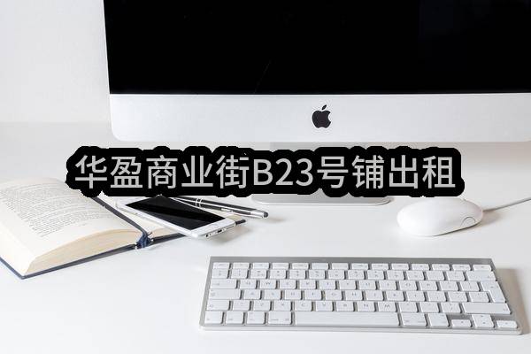 东莞市同沙生态旅游开发建设有限公司华盈商业街B23号铺出租