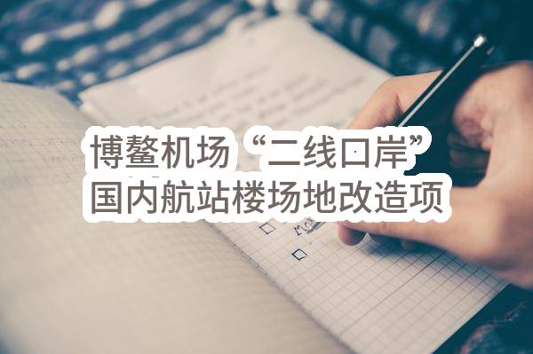 博鳌机场“二线口岸”国内航站楼场地改造项目托运行李传送系统